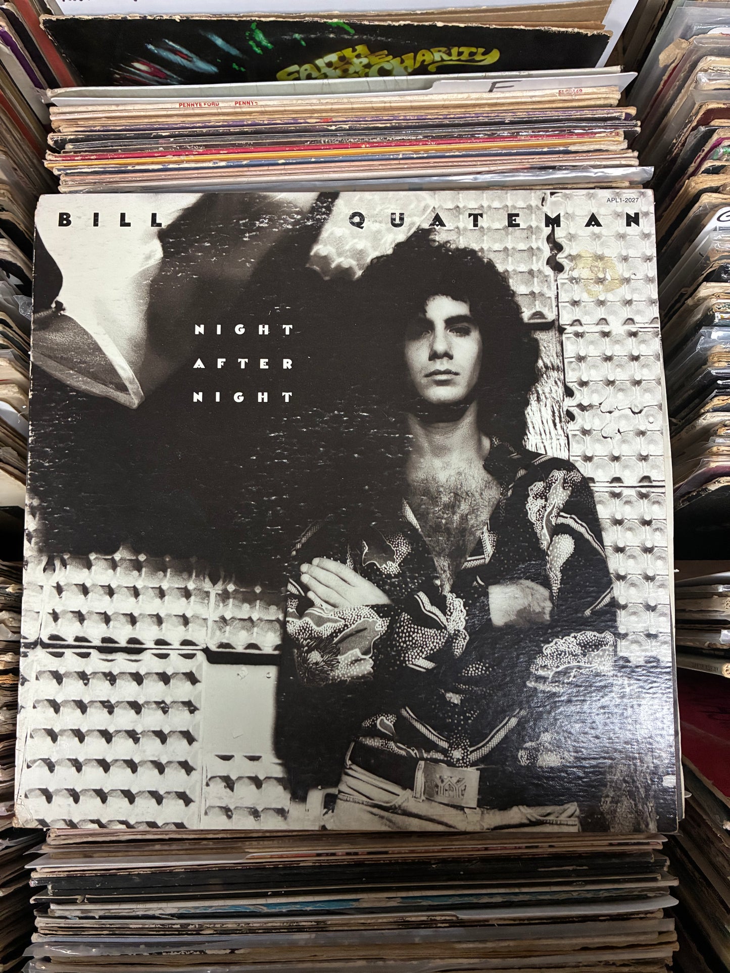 Bill Quateman-Night After Night Vinyl LP VG+/VG+