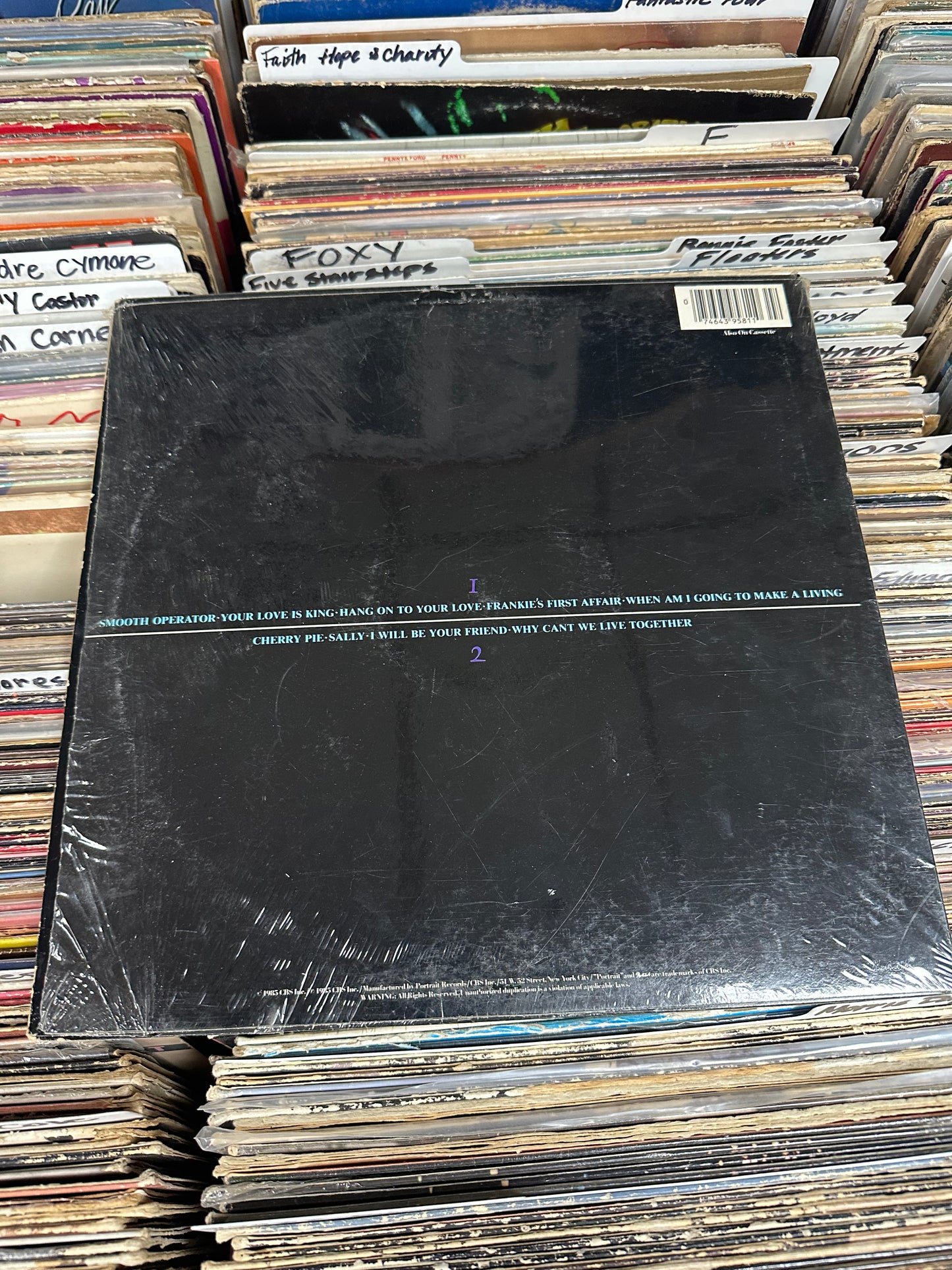 Sade ‎– Diamond Life Vinyl LP FR 39581 VG+/VG+