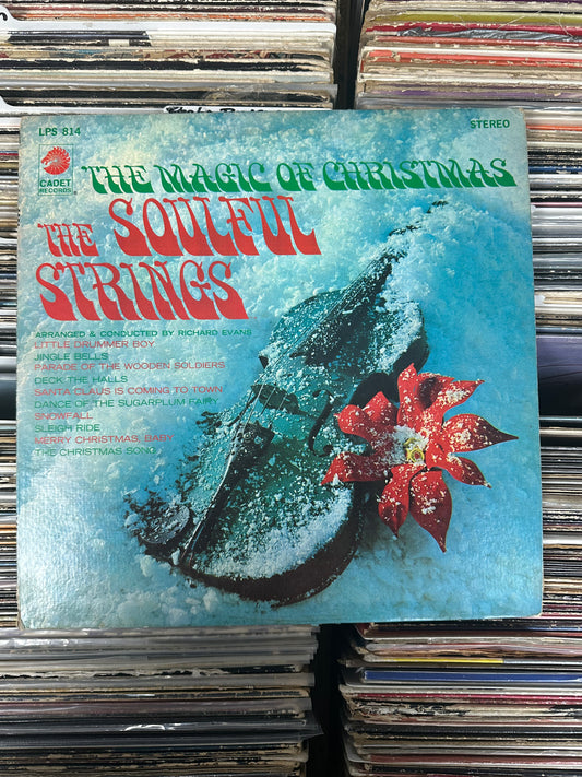 The Soulful Strings ‎– The Magic Of Christmas Cadet Vinyl, LP, Stereo, Monarch Pressing LPS-814 VG+/VG+