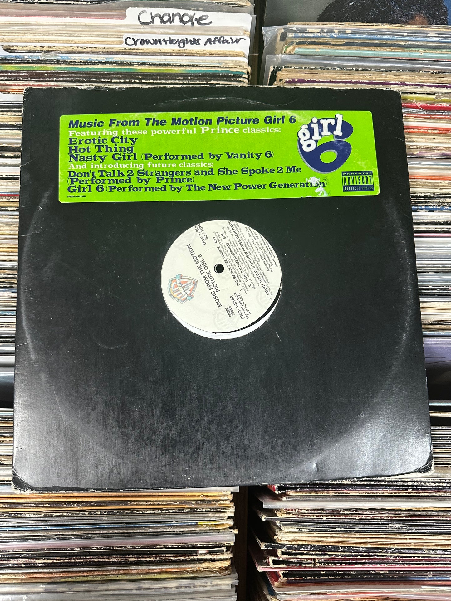 Various – (Music From The Motion Picture) Girl 6 Promo 2xVinyl LP VG+/VG