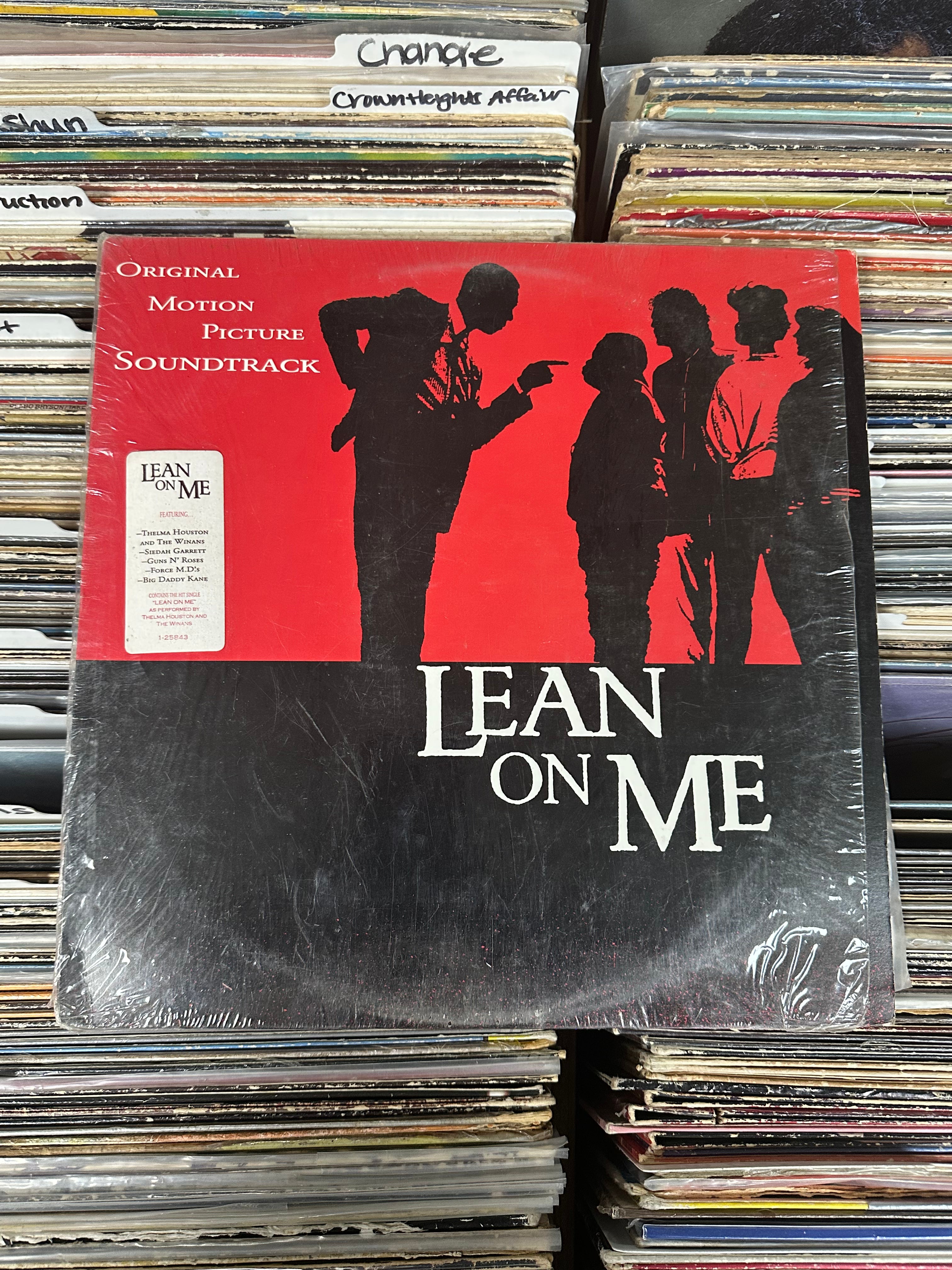 Various ‎– Lean On Me - Original Motion Picture Soundtrack Vinyl LP VG ...