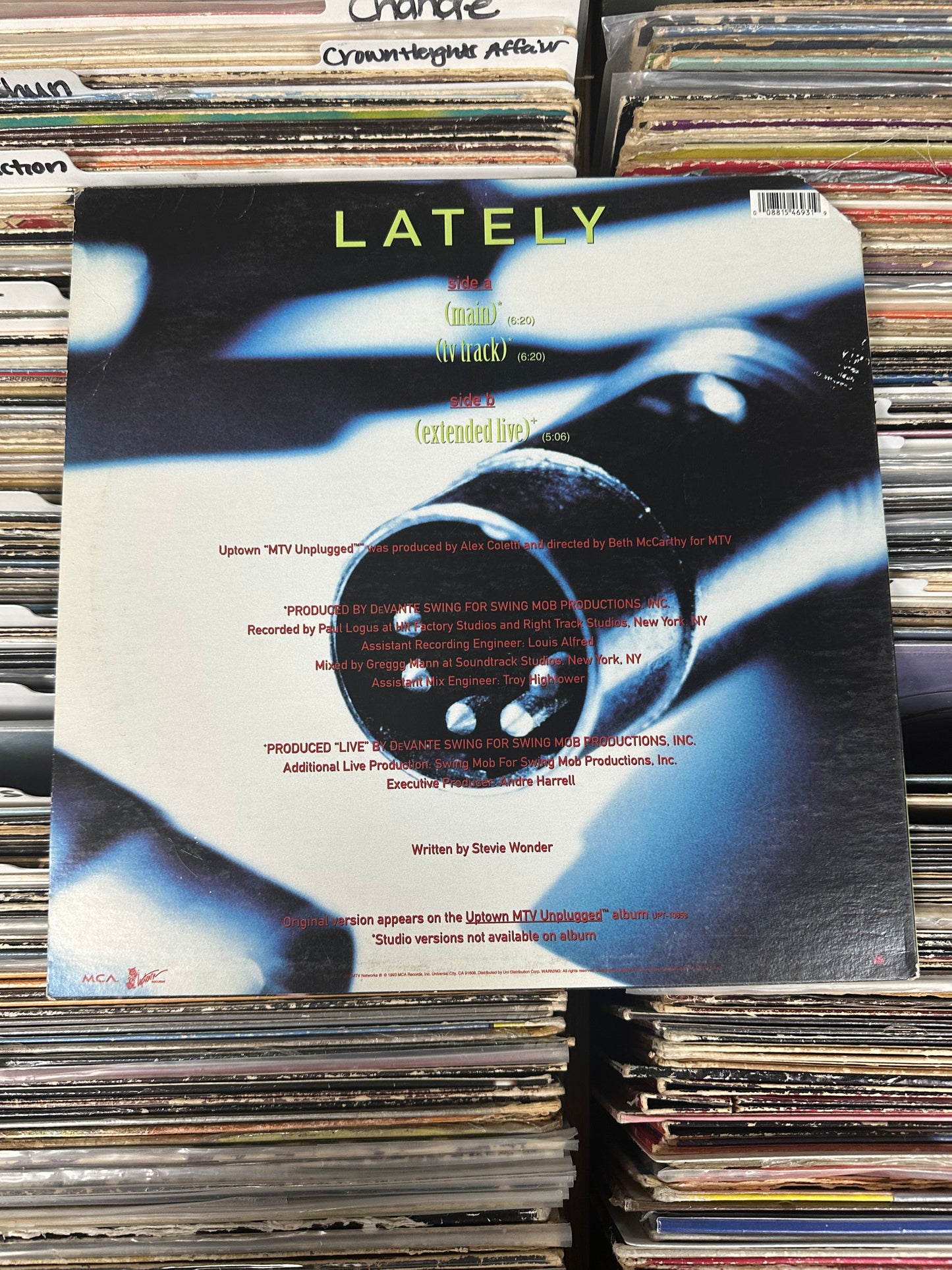 Jodeci – Lately Vinyl LP, 12" Single VG+/VG+