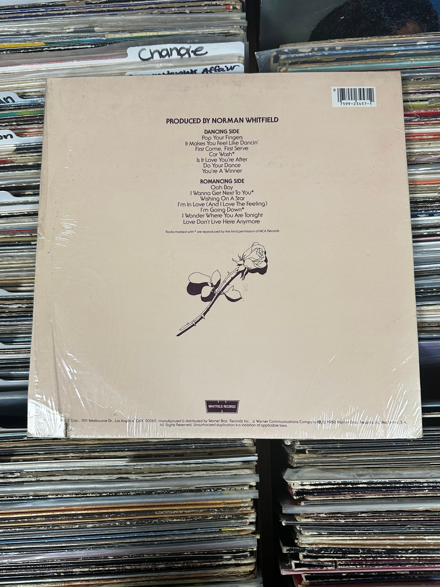 Rose Royce – Greatest Hits Vinyl LP WHK 3457 Near Mint/VG+