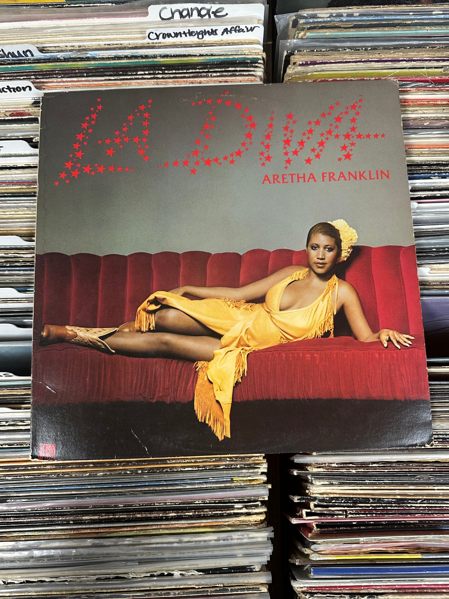 Aretha Franklin – La Diva Vinyl LP SD 19248 VG+/VG+