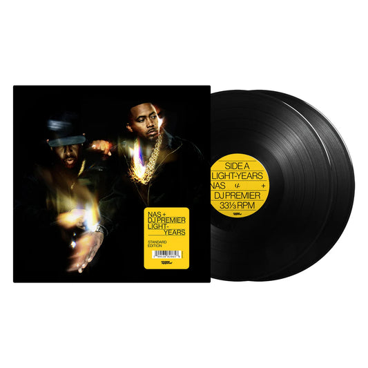 Nas + Dj Premier-Light-Years [Black Vinyl] [2LP] 2-20-26