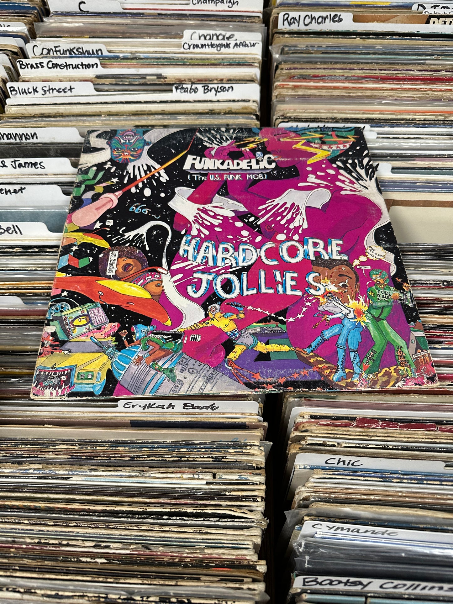 Funkadelic-Hardcore Jollies Vinyl Lp VG/VG