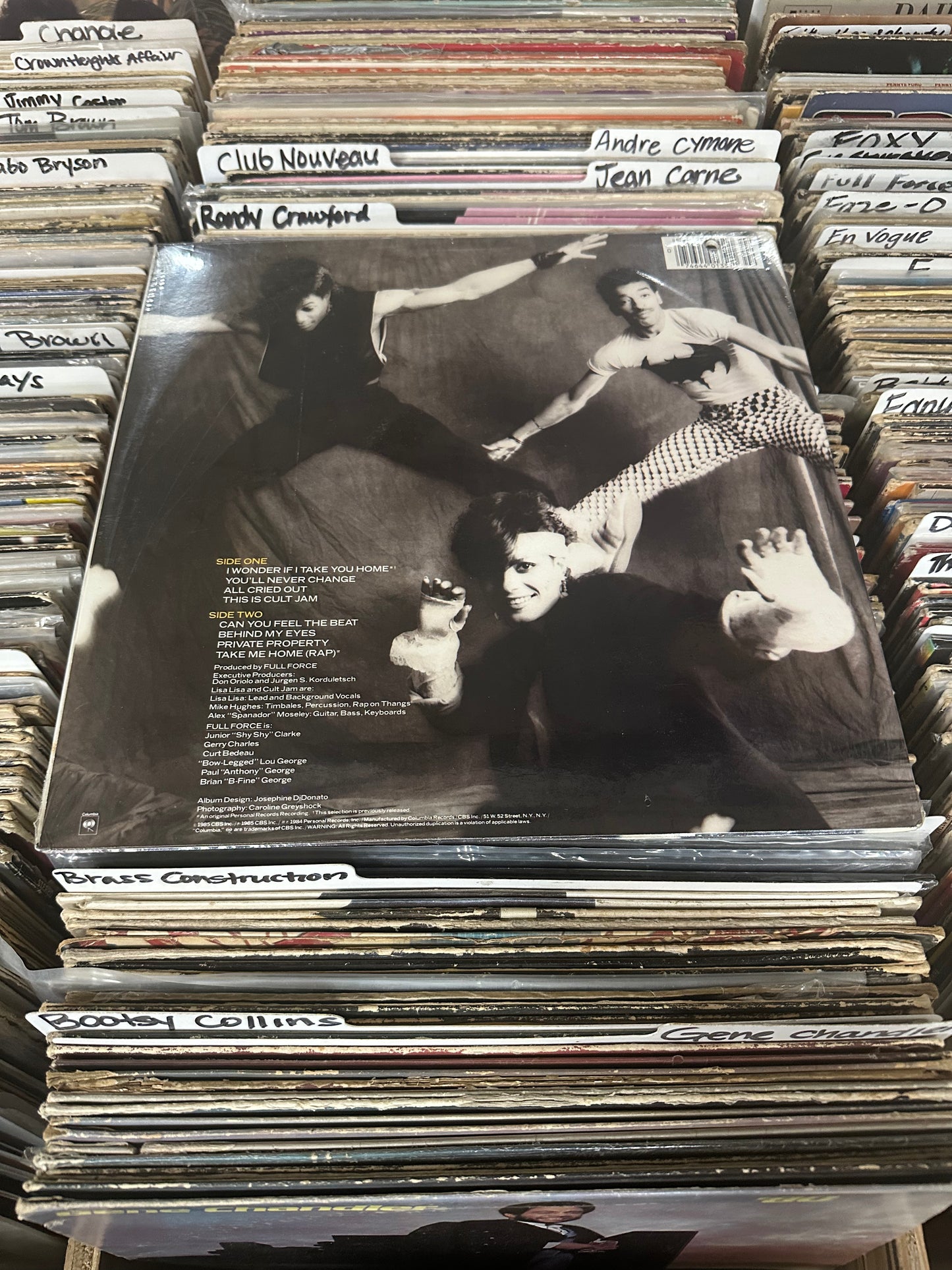 Lisa Lisa & Cult Jam With Full Force ‎Vinyl LP