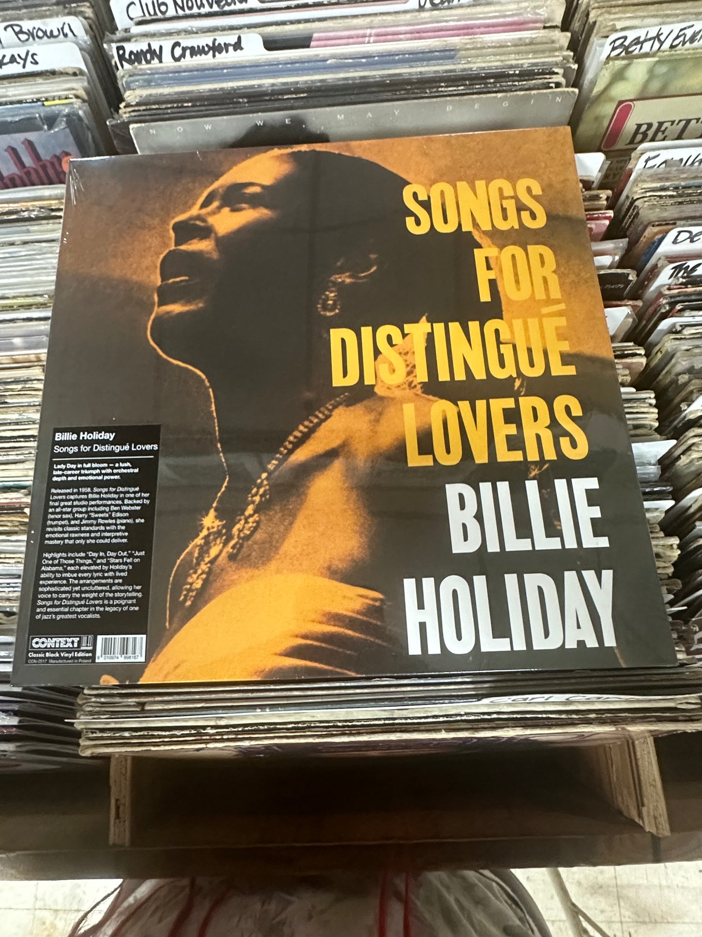 Billie Holiday -Distingué Lovers Vinyl LP