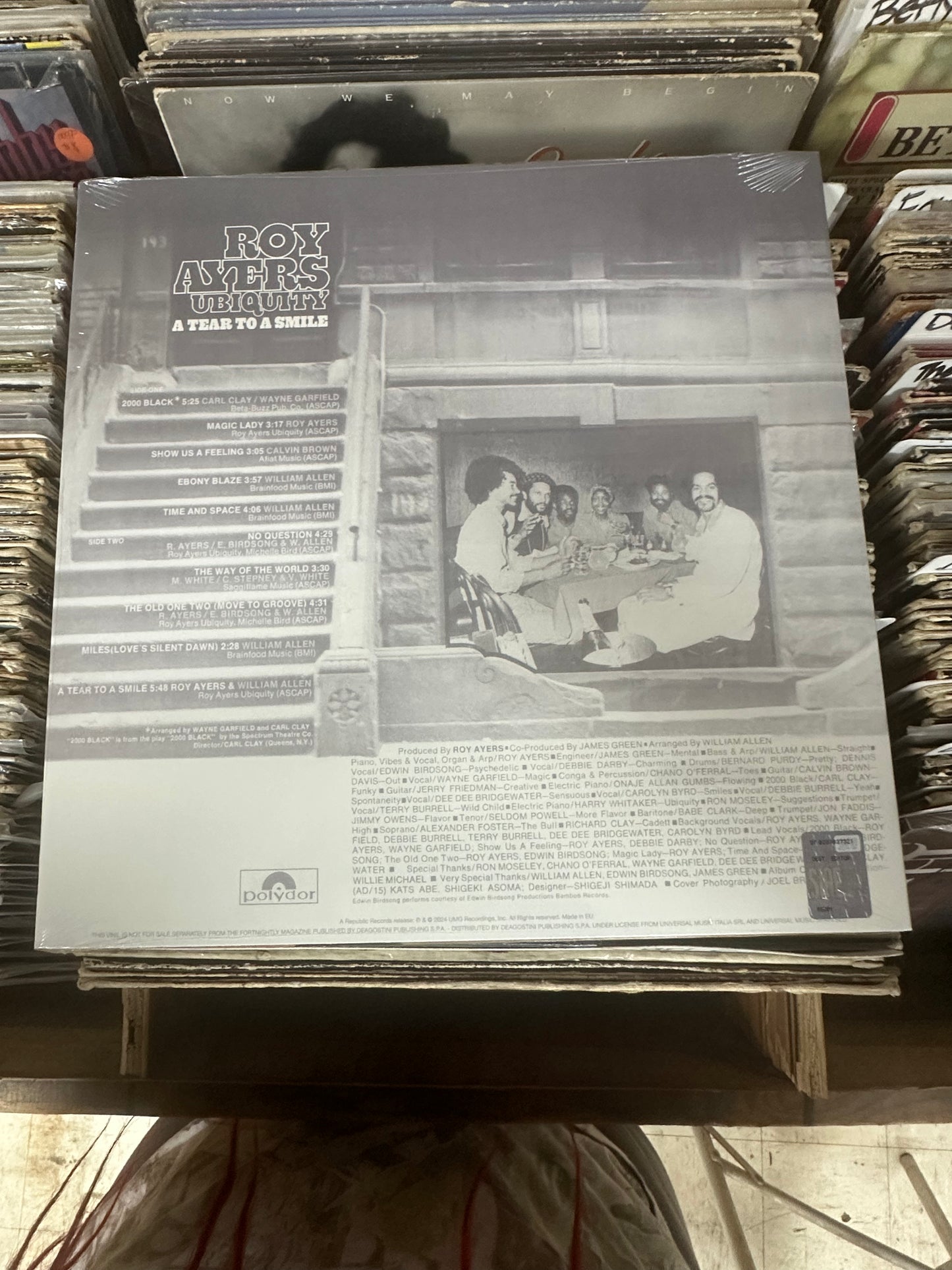 Roy Ayers Ubiquity-A Tear To Smile Vinyl Lp