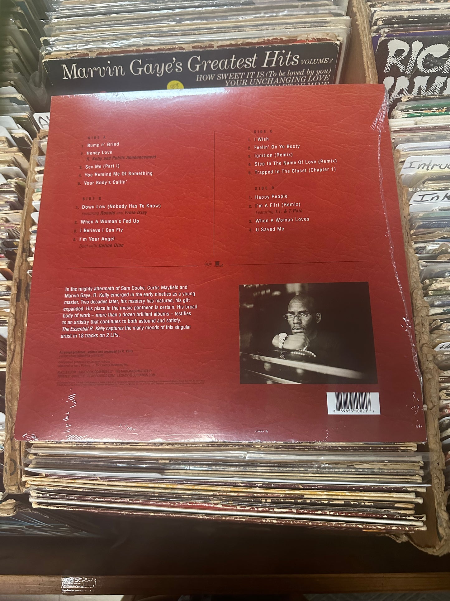R. Kelly ‎– The Essential R. Kelly 2x Vinyl LP