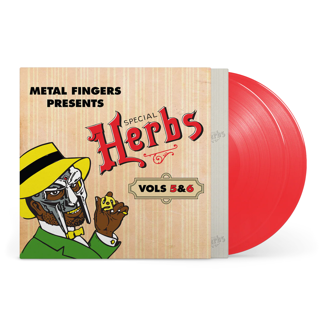 MF DOOM - Metal Fingers Presents: Special Herbs Vol. 5 & 6 (2LP Apple Red Vinyl)