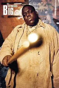 Notorious BIG-Pointing Cane Poster
