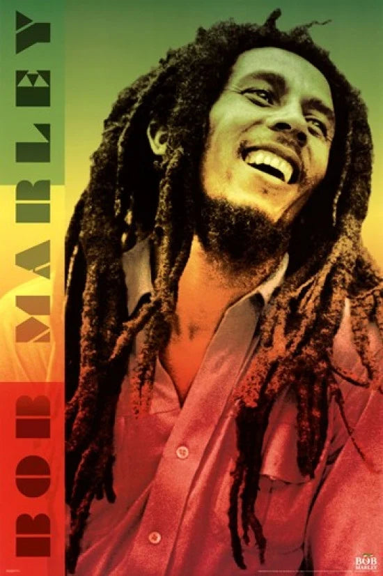 Bob Marley-Colors Poster