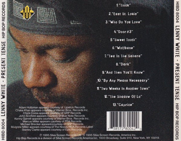 Lenny White ‎– Present Tense CD Mint Condition