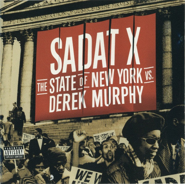 Sadat X – The State Of New York vs. Derek Murphy CD Mint Condition
