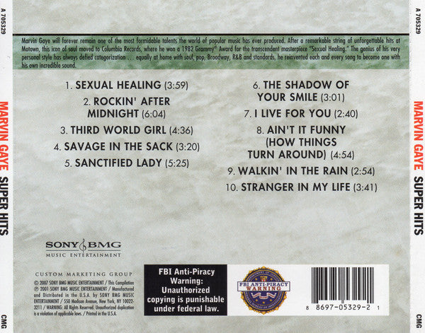 Marvin Gaye – Super Hits CD Mint Condition