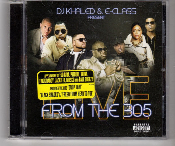 DJ Khaled & E-Class – Present Live From The 305 CD VG+/VG+