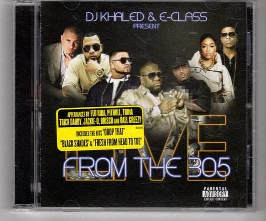 DJ Khaled & E-Class – Present Live From The 305 CD VG+/VG+