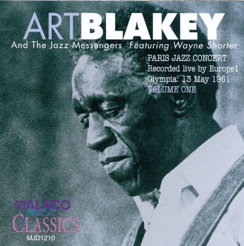 Art Blakey & The Jazz Messengers Featuring Wayne Shorter – Paris Jazz Concert (Recorded Live by Europe1 Olympia: 13 May 1961) Volume One CD VG+/VG+