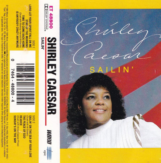 Shirley Caesar ‎– Sailin' Casette