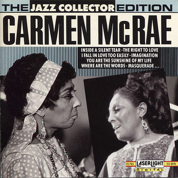 Carmen McRae – Carmen McRae CD VG+/VG+