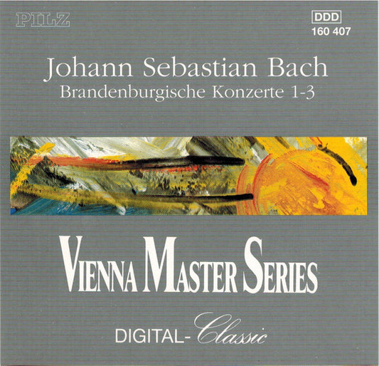 Johann Sebastian Bach – Brandenburgische Konzerte 1-3 ● Vol. 1 CD VG+/VG+