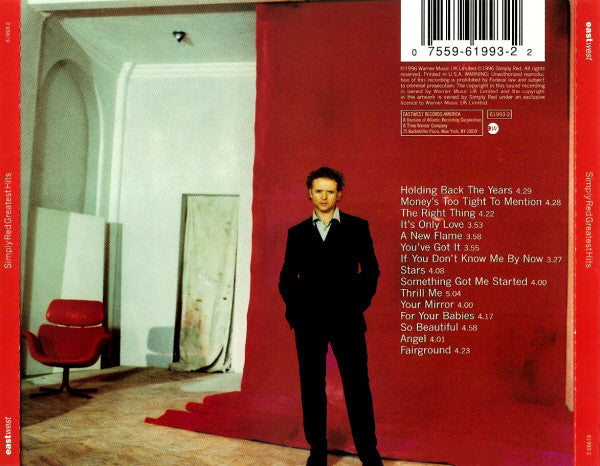 Simply Red – Greatest Hits CD VG+/VG+