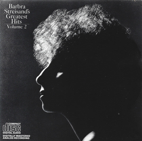 Barbra Streisand – Barbra Streisand's Greatest Hits - Volume 2 CD VG+/VG+