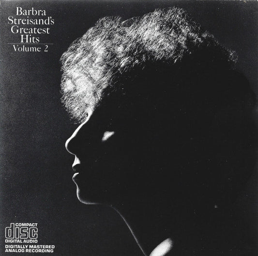 Barbra Streisand – Barbra Streisand's Greatest Hits - Volume 2 CD VG+/VG+