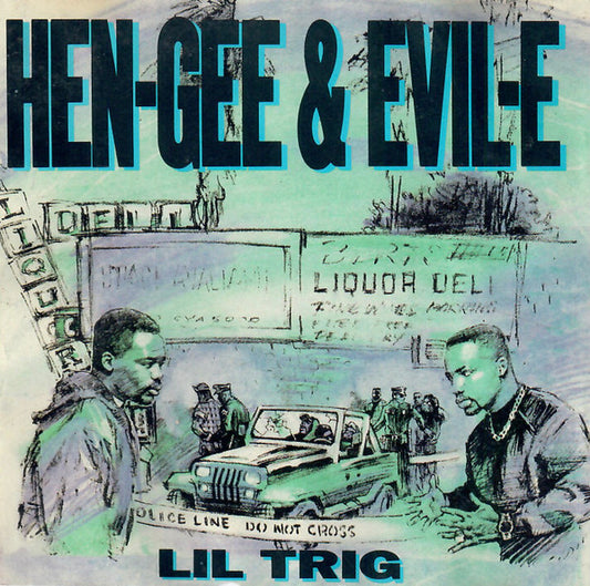 Hen-Gee & Evil-E ‎– Lil Trig CD VG+/VG+