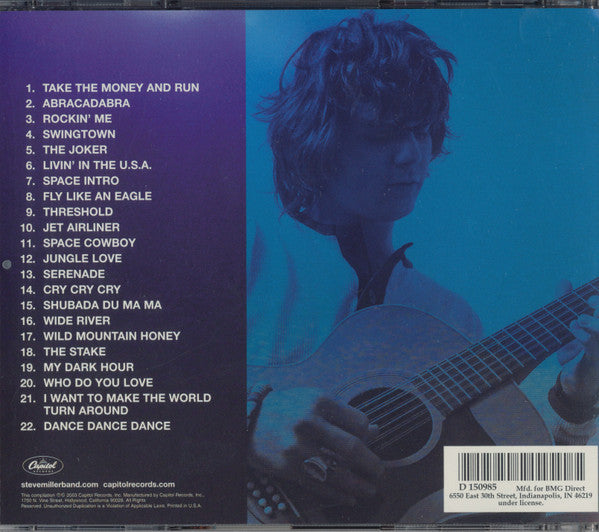 Steve Miller Band – Young Hearts: Complete Greatest Hits CD VG+/VG+