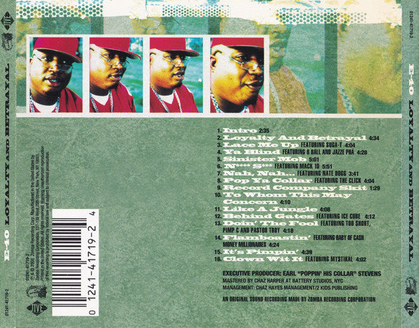 E-40 – Loyalty And Betrayal CD Mint Condition
