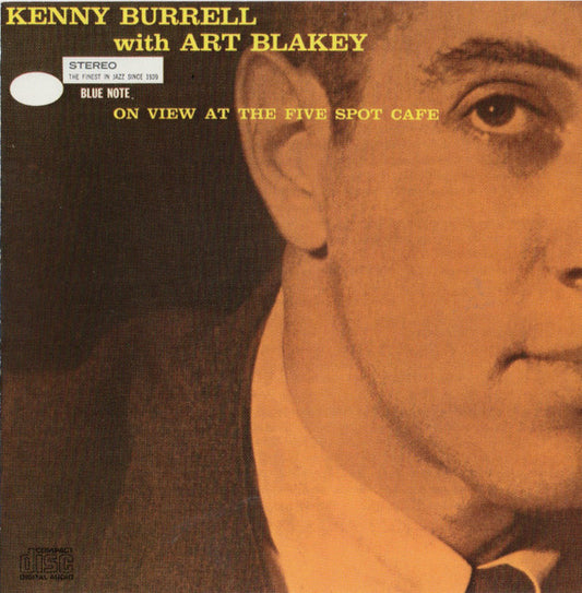 Kenny Burrell With Art Blakey – On View At The Five Spot Cafe CD VG+/VG+