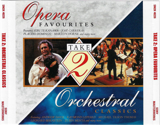 Various ‎– Take 2: Opera Favourites / Orchestral Classics 2 x CD Mint Condition