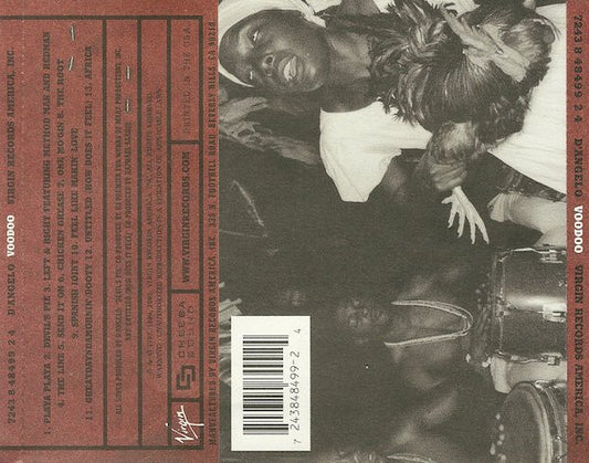 D'Angelo ‎– Voodoo CD VG+/VG+