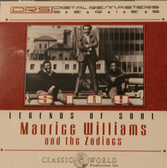 Maurice Williams & The Zodiacs ‎– Stay Legends Of Soul The Best of Maurice Williams & The Zodiacs CD Mint Condition