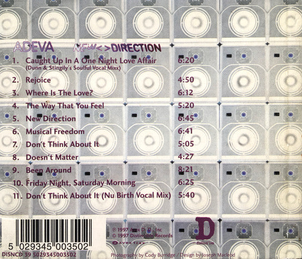 Adeva – New Direction CD VG+/VG+