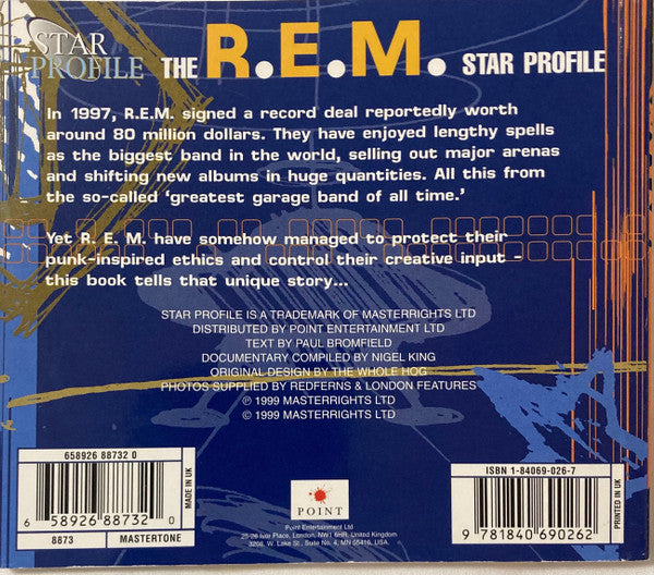 R.E.M. – Star Profile CD VG+/VG+
