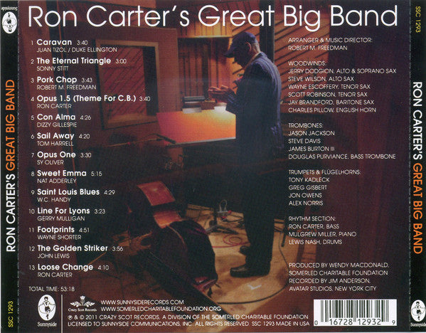 Ron Carter's Great Big Band – Ron Carter's Great Big Band CD VG+/VG+