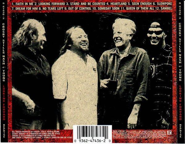 Crosby, Stills, Nash & Young – Looking Forward CD Mint Condition