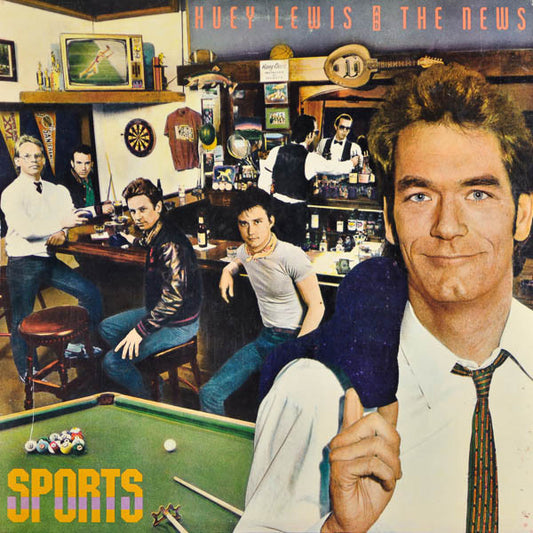 Huey Lewis And The News* ‎– Sports CD VG+/VG+