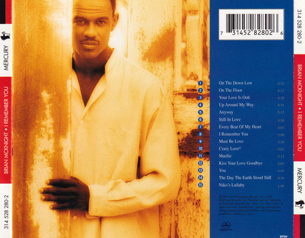 Brian McKnight – I Remember You CD VG+/VG+