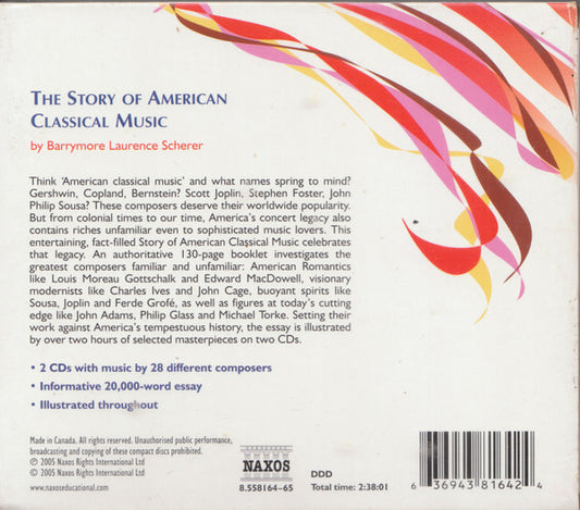 Various – The Story Of American Classical Music CD Mint Condition