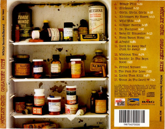 Mötley Crüe – Greatest Hits CD Mint Condition