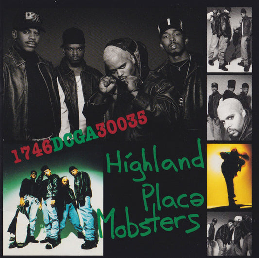 Highland Place Mobsters ‎– 1746DCGA30035 CD Mint Condition