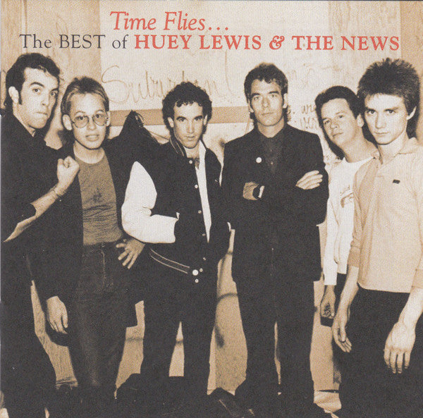 Huey Lewis & The News – Time Flies... The Best Of Huey Lewis & The News CD VG+/VG=