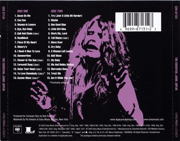 Janis Joplin – The Essential Janis Joplin CD Mint Condition