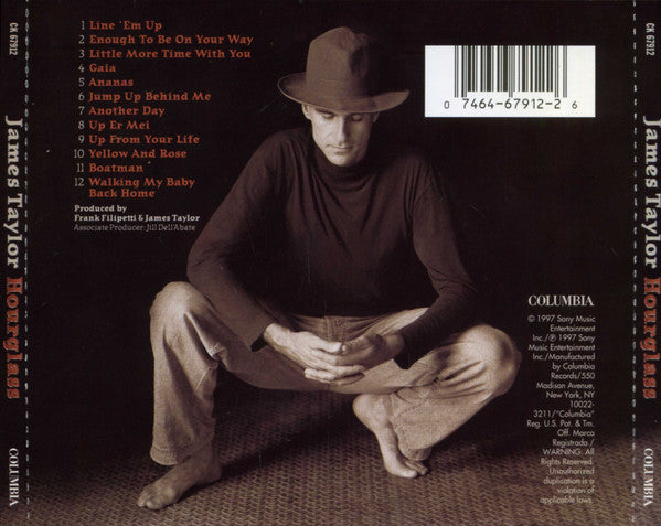 James Taylor  – Hourglass CD VG+/VG+