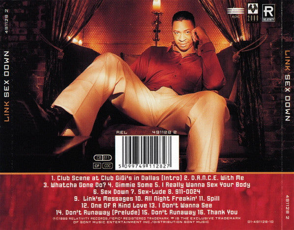 Link ‎– Sex Down CD Mint Condition
