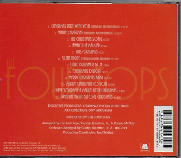 Four Tops – Christmas Here With You CD VG+/VG+